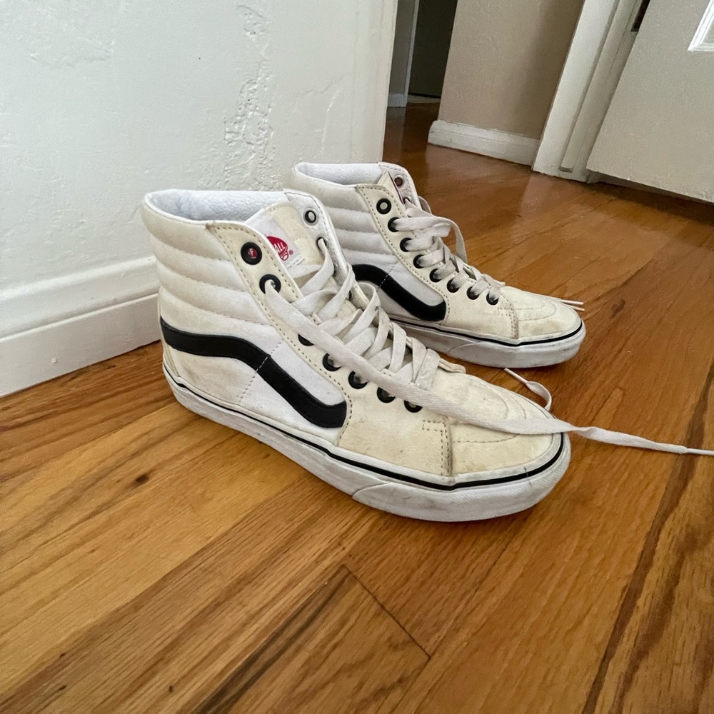 Custom Vans High Top Sneakers